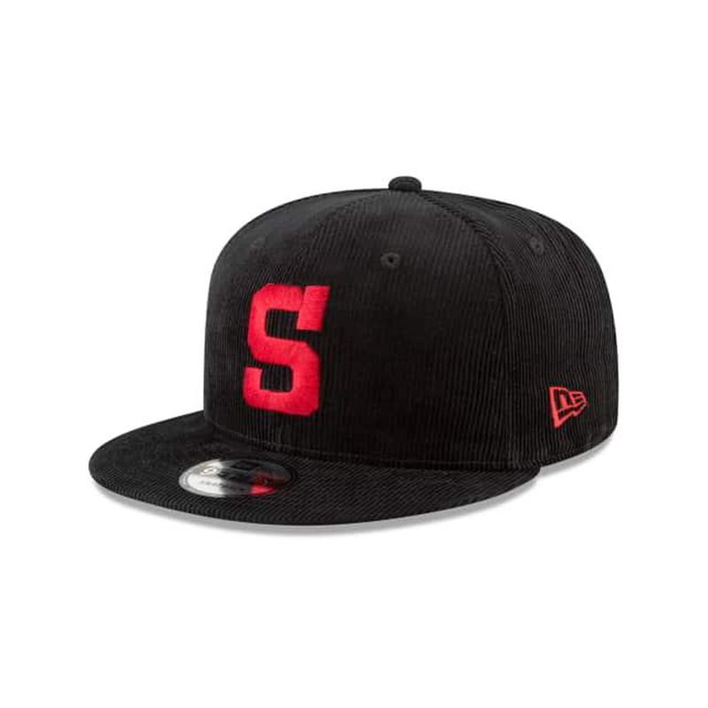 MLB San Diego Padres Corduroy 9Fifty Snapback (AMY1720) - Black New Era Caps